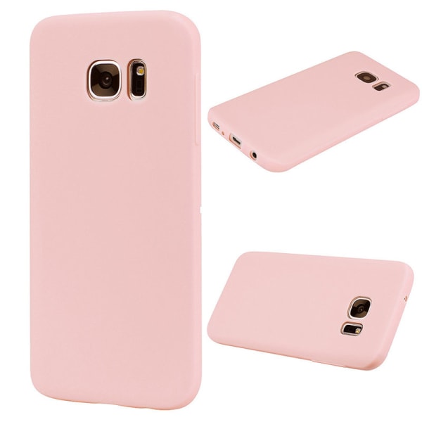 Samsung Galaxy S7 - Kansi/mobiilikotelo - kevyt ja ohut Light pink