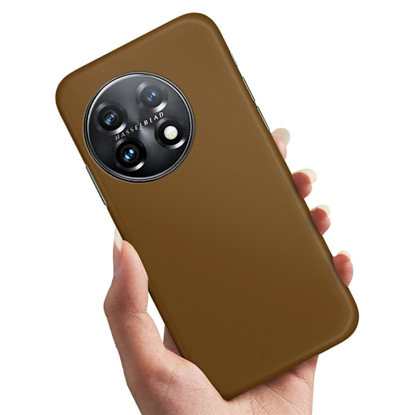 OnePlus 11 5G - Skal/Mobilskal Brun