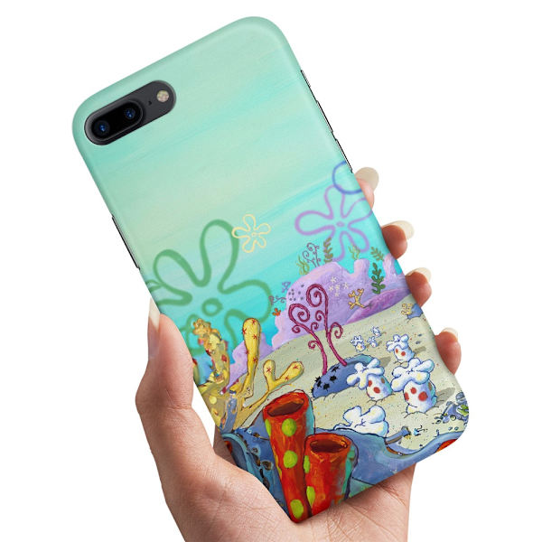 Deksel / Mobildeksel til iPhone 7 / 8 Plus - Svampebob