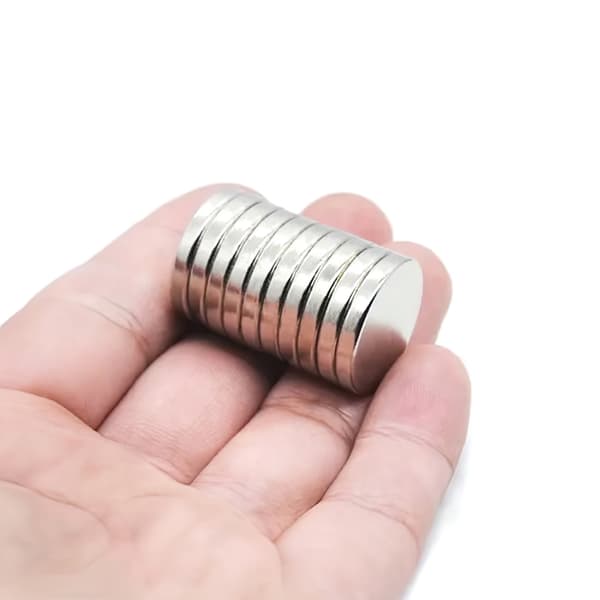 10-Pack Neodymmagnet - Starka magneter - Runda