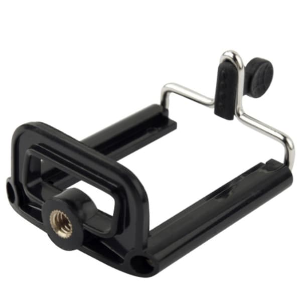 Puhelinteline / Kiinnike Tripodille & Selfietikulle Black