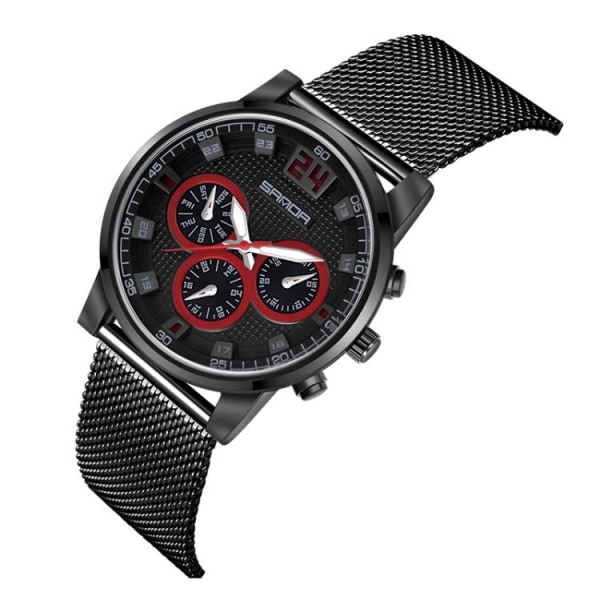Quartz Watch / Armbåndsur - Svart Black