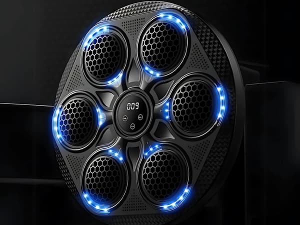 Boxningsplatta - Bluetooth/USB MMA-set med handskar