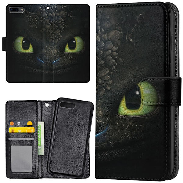 iPhone 7/8 Plus - Lommebok Deksel Toothless