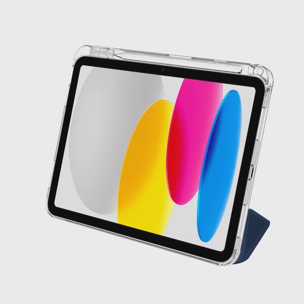 X2O FlexFold Folio Fodral Apple iPad 11"/10.9" Marinblå