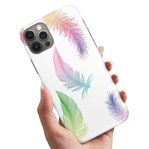 Deksel / Mobildeksel til iPhone 13 Mini - Fjær