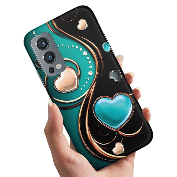 OnePlus Nord 2 5G - Cover/Mobilcover Hjerter
