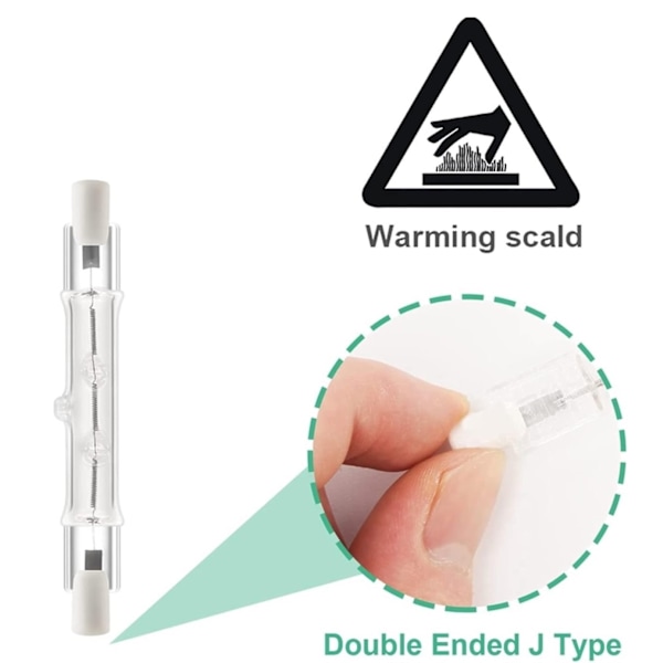 Halogenlamper / Lineær Lampe – 5stk