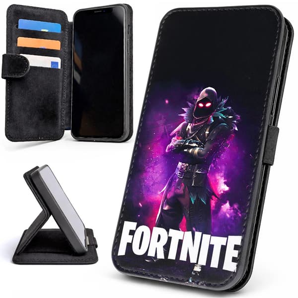 Lommebok Deksel / Mobildeksel til iPhone 7 / 8 / SE - Fortnite