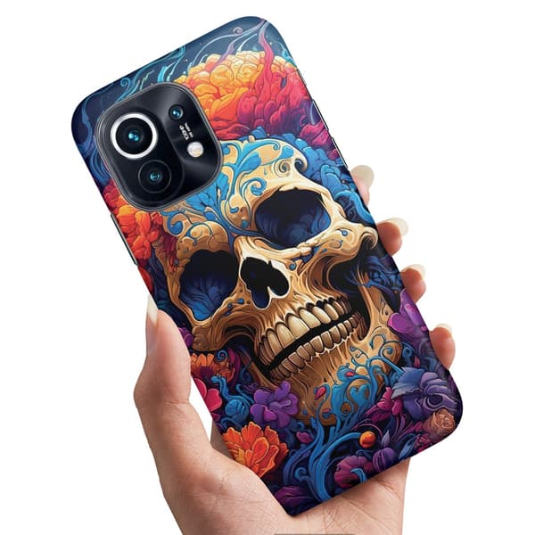 Deksel / Mobildeksel til Xiaomi Mi 11 - Skull