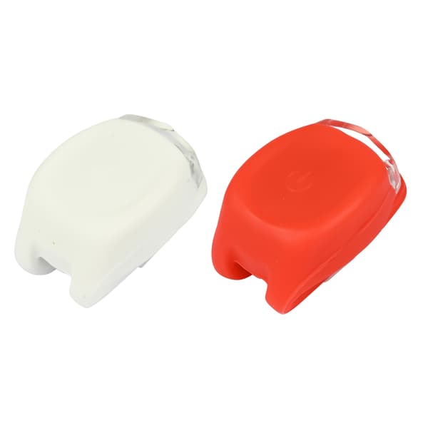 Cykelljus LED 2-pack silikon