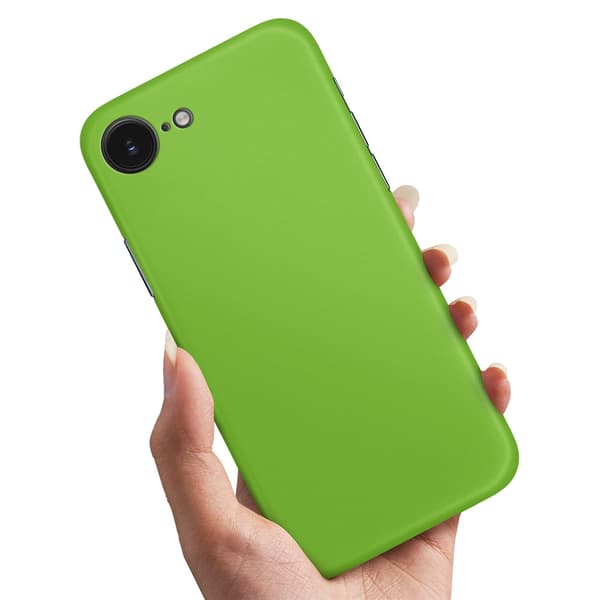 Cover / Mobilcover til iPhone 16e / 17e - Limegrøn