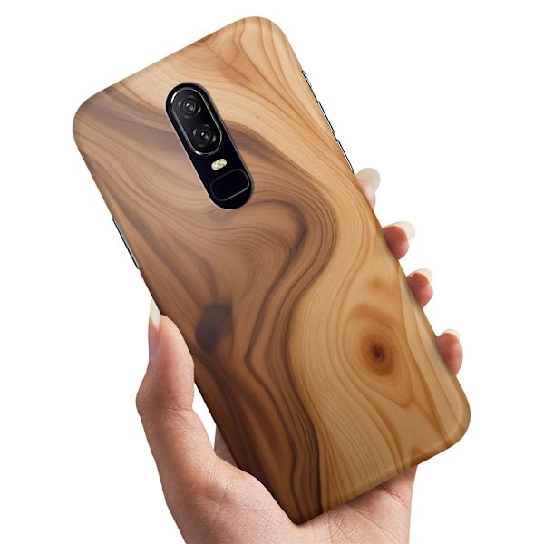 Deksel / Mobildeksel til OnePlus 7 - Wood