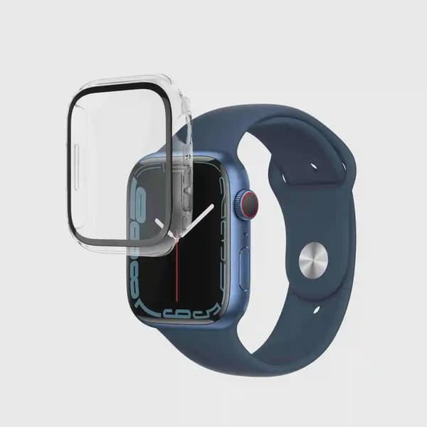 FIXED PURE Skyddsfodral och glas för Apple Watch 45 mm