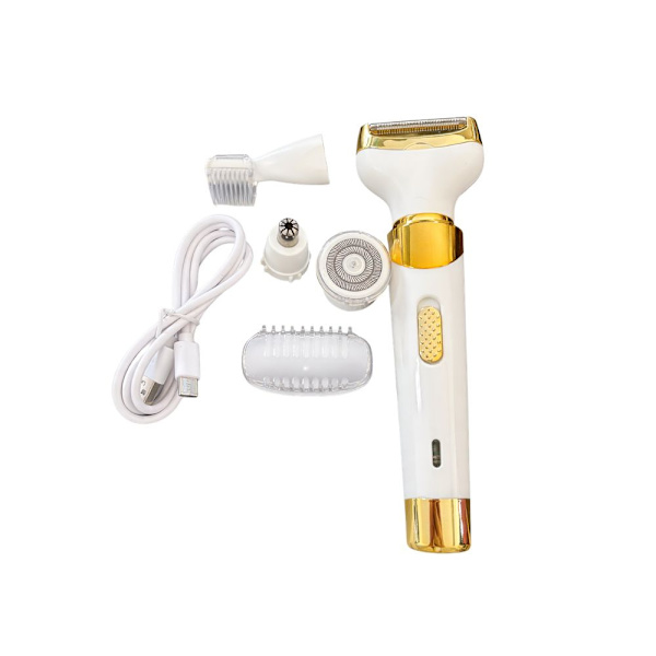 Epilator 4 i 1 kropp ben ansikte trimmer USB