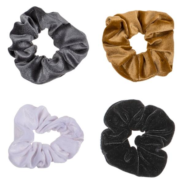 4-Pak - Scrunchie – Hårbånd Multicolor