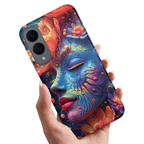 Samsung Galaxy S25 Edge - Skal/Mobilskal Psychedelic