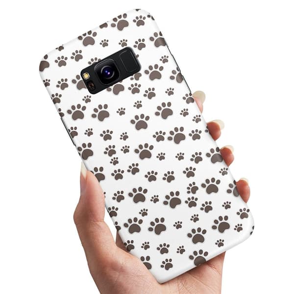 Deksel / Mobildeksel til Samsung Galaxy S8 - Pote Mønster