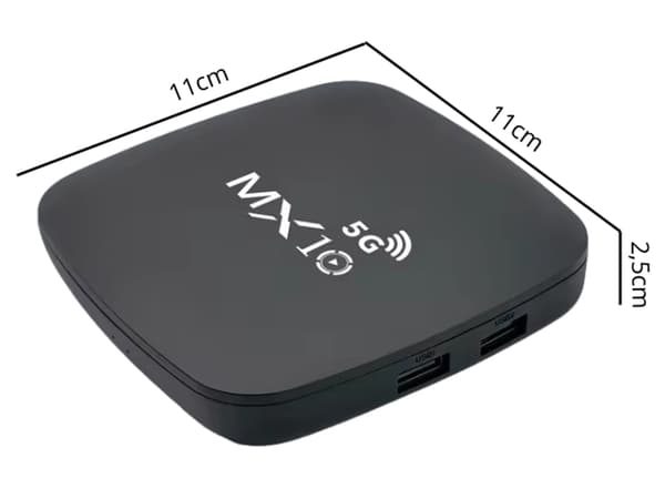 Android TV box 4K Wi-Fi 5G 2/16GB
