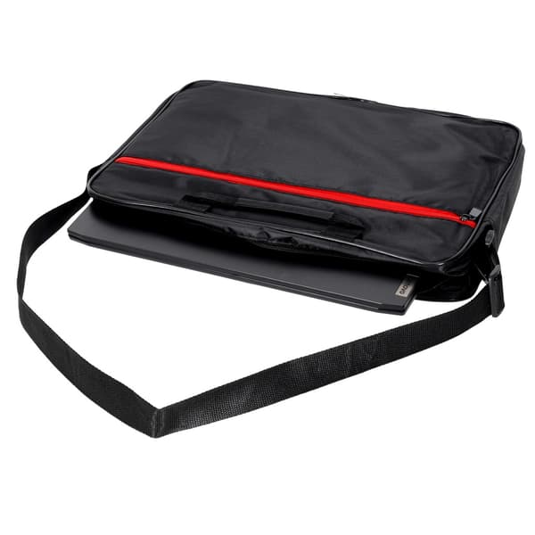 Laptopväska 15.6" axelrem svart
