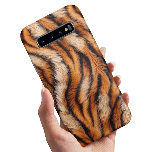 Deksel / Mobildeksel til Samsung Galaxy S10e - Tiger