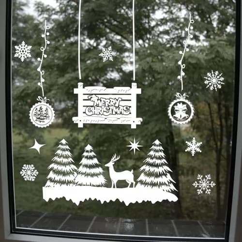 Juldekoration Fönster - Klistermärken
