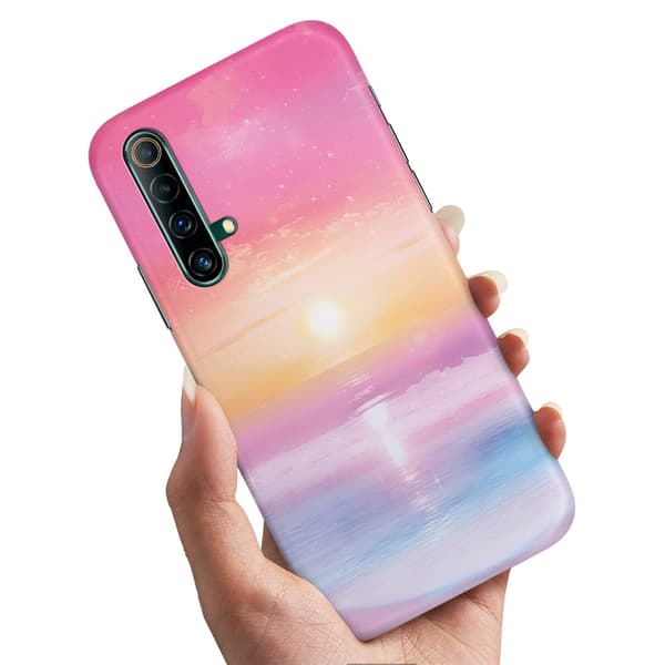 Cover / Mobilcover til Realme X50 - Sunset