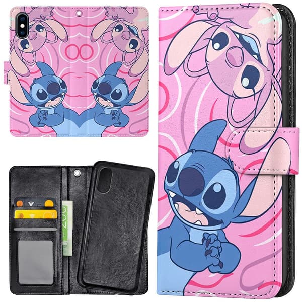 iPhone X/XS - Plånboksfodral/Skal Stitch