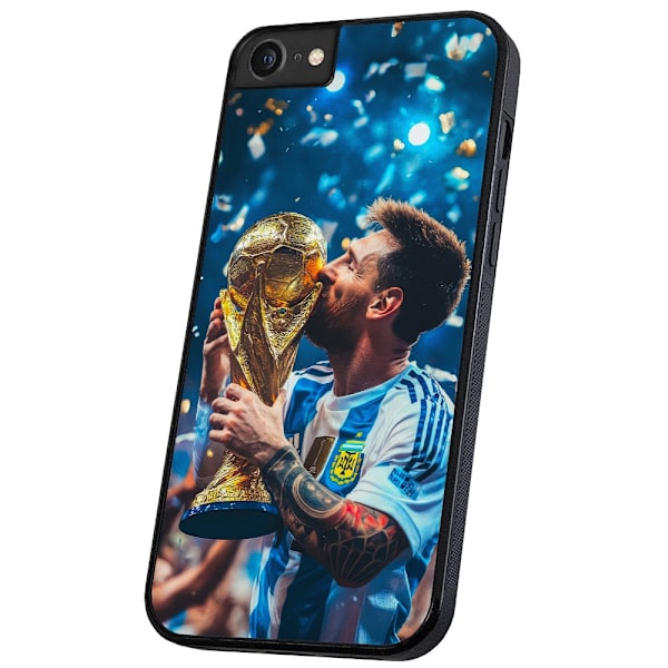 iPhone 16e/17e - Deksel/Mobildeksel Messi