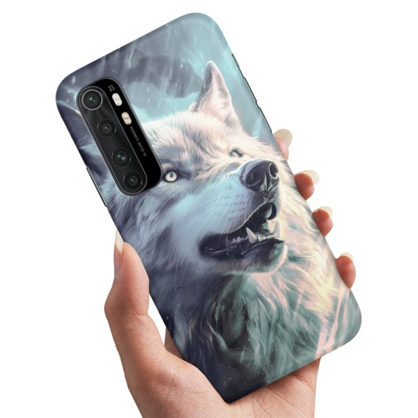 Xiaomi Mi Note 10 Lite - Deksel/Mobildeksel Wolf