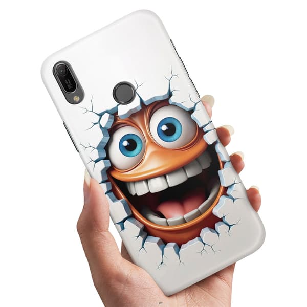 Deksel / Mobildeksel til Xiaomi Redmi Note 7 - Emoji
