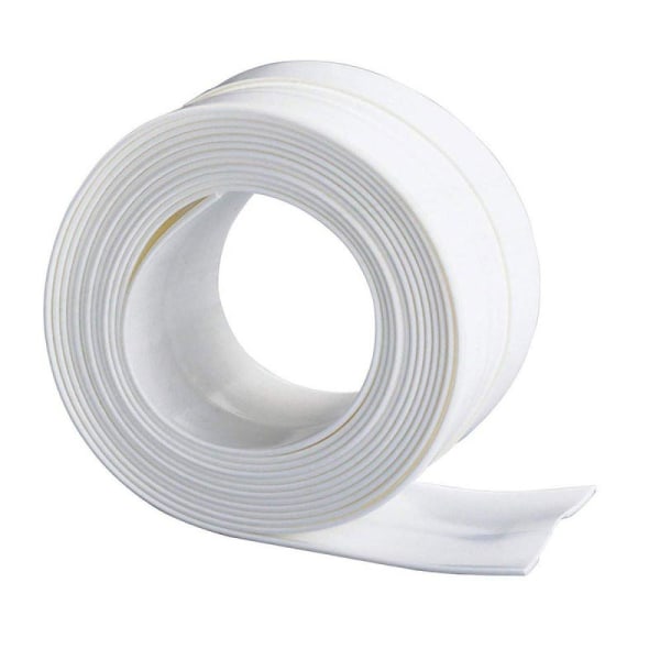 Forseglingstape / Tape til køkken & badeværelse (22mm x 3,2m) - Hvid White  9f32 | White | 111 | Fyndiq