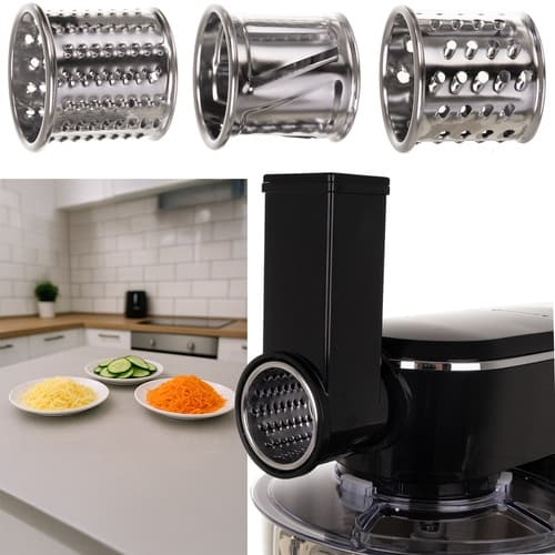 Matberedare med Värme & Köttkvarn / Mixer - 2000W