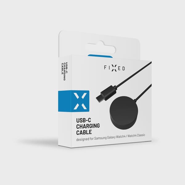 FIXED USB-C Laddkabel för Samsung Galaxy Watch Svart