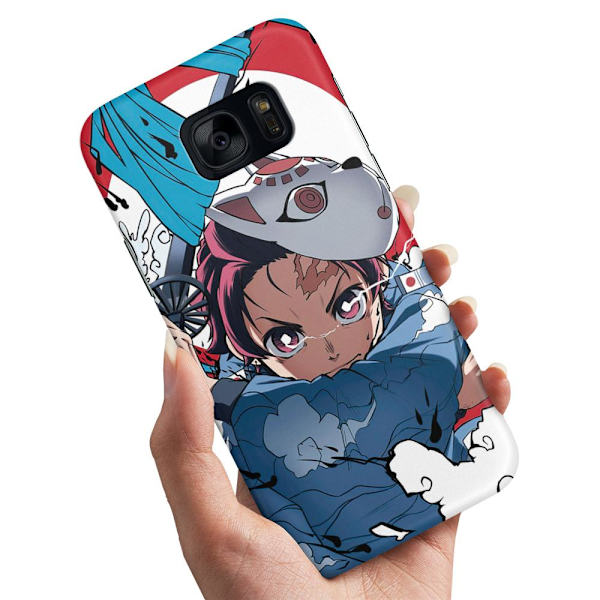Deksel / Mobildeksel til Samsung Galaxy S7 - Anime