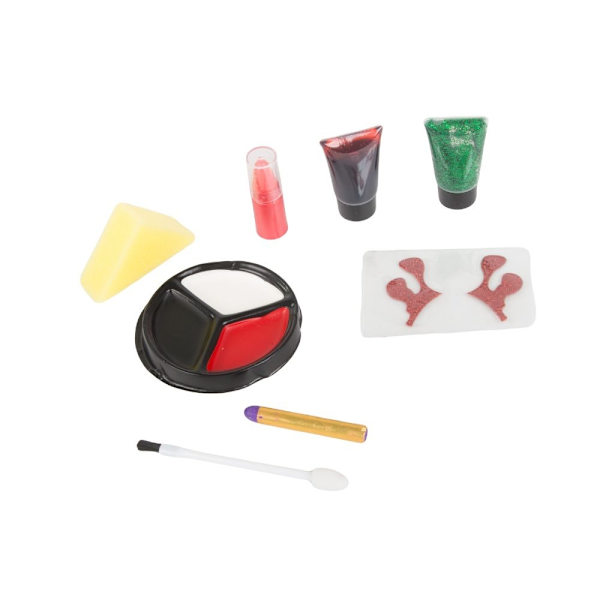 Vampire dracula face makeup kit för halloween makeup med blod