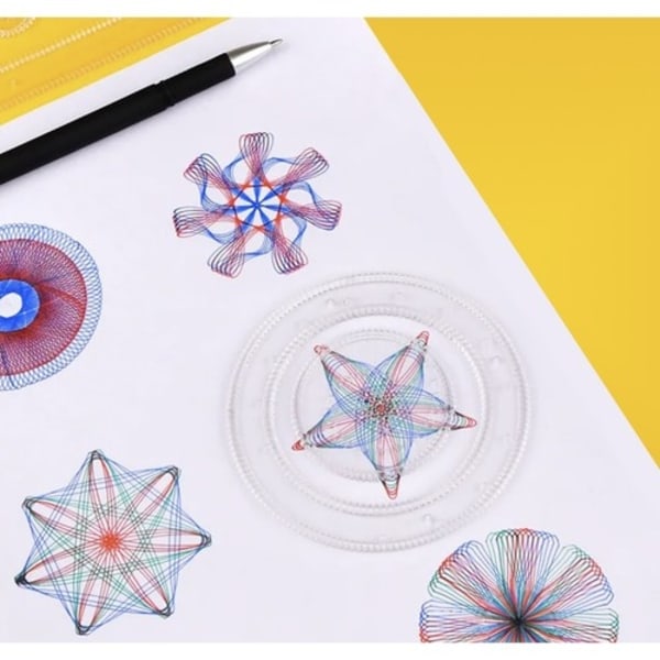 Spirograph Set med Pennor - 26-delar