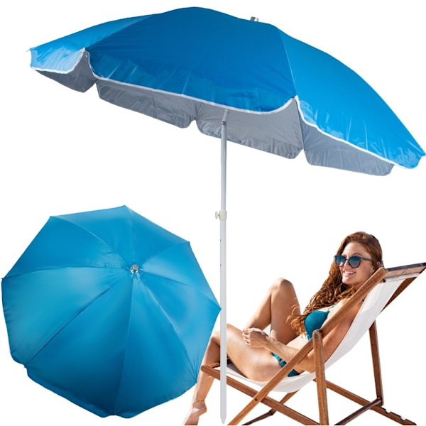 Stort UV-brytbart trädgårdspoolparasoll 210cm
