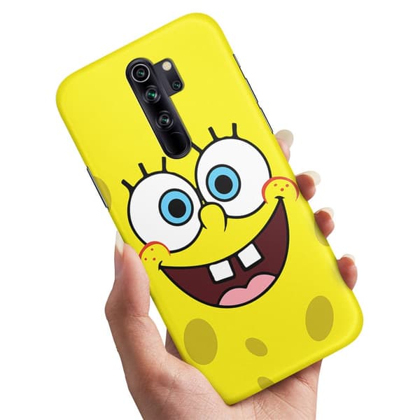 Deksel / Mobildeksel til Xiaomi Redmi Note 8 Pro - Svampebob