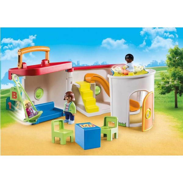 Playmobil 123 Lekeskole / Førskole - Dukkeskap Multicolor