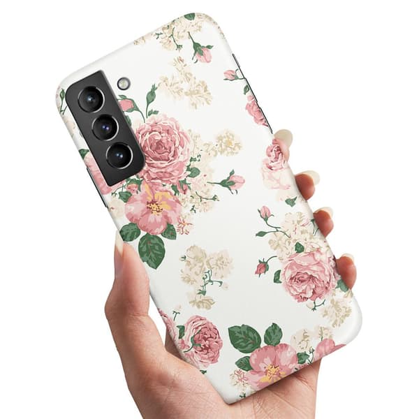 Deksel / Mobildeksel til Samsung Galaxy S21 - Retro Blomster