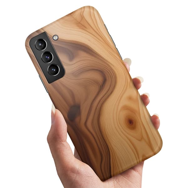 Deksel / Mobildeksel til Samsung Galaxy S22 - Wood