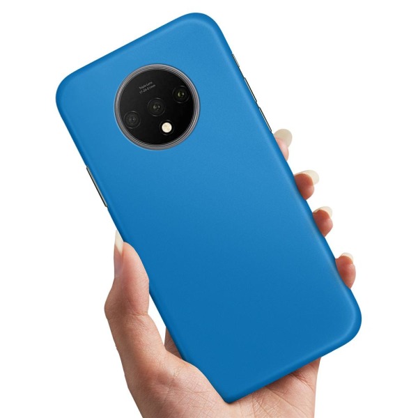 OnePlus 7T - Cover/Mobilcover Blå Blue