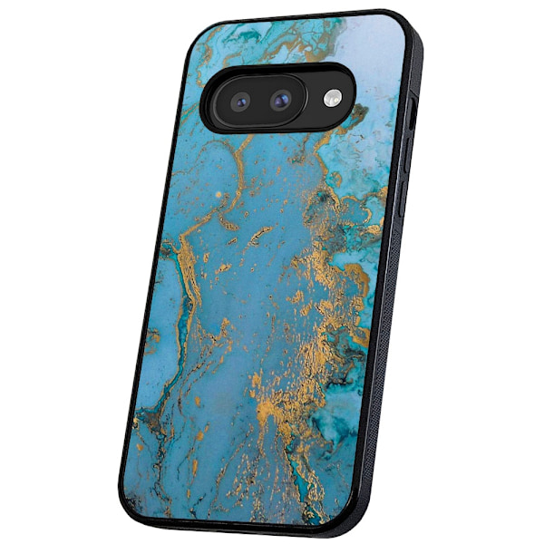 Google Pixel 9A - Deksel/Mobildeksel Marmor