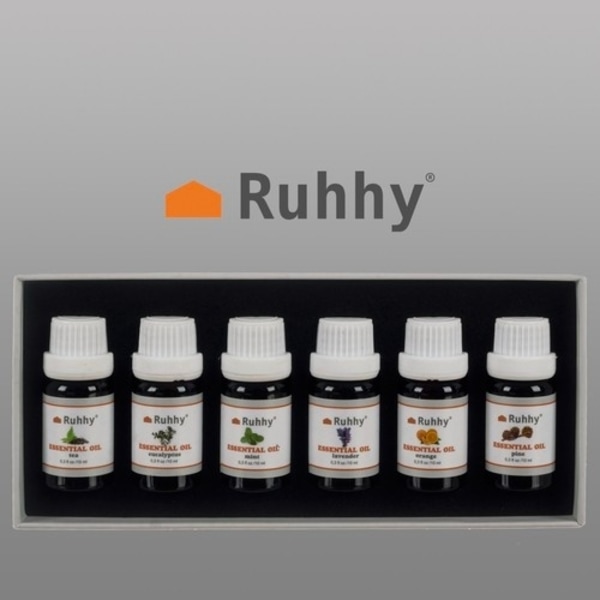 6-Pak - Duftolie / Æterisk Olie - Parfumeolie til aromalamper