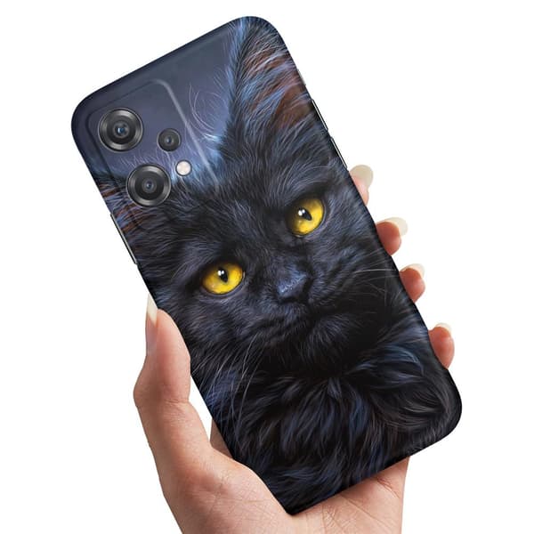 Cover / Mobilcover til OnePlus Nord CE 2 Lite 5G - Sort Kat