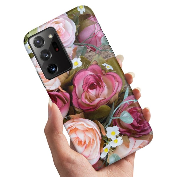 Samsung Galaxy Note 20 Ultra - Cover / Mobile Cover Flowers