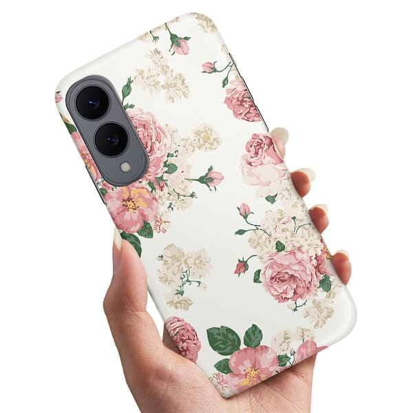 Samsung Galaxy S25 Edge - Deksel/Mobildeksel Retro Blomster