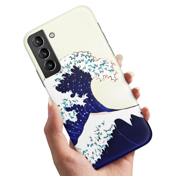 Samsung Galaxy S21 - Cover/Mobilcover Flodbølge