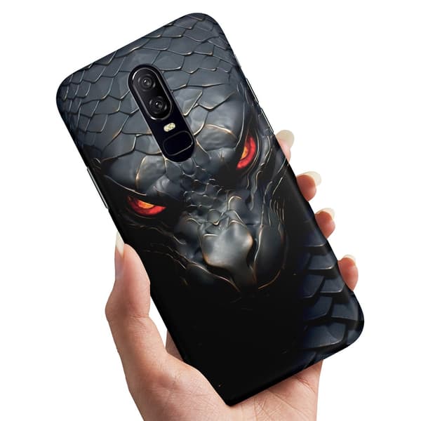 Cover / Mobilcover til OnePlus 7 - Snake